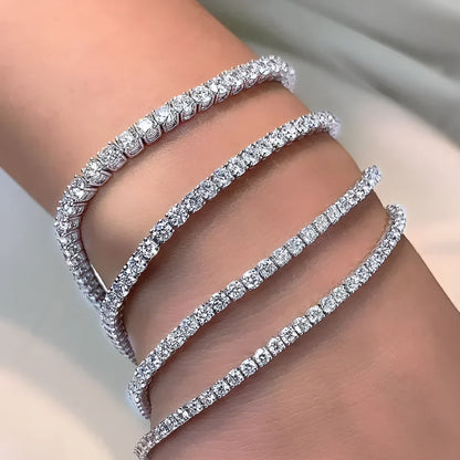 Moissanite Tennis Bracelet
